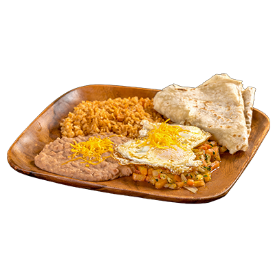 Huevo Ranchero Breakfast Platter